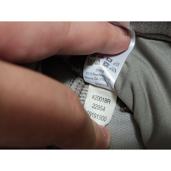 Spanx Jean-ish Ankle Leggings Pants Women's S Small Petite Gray Pull On Stretch - Picture 6 of 11